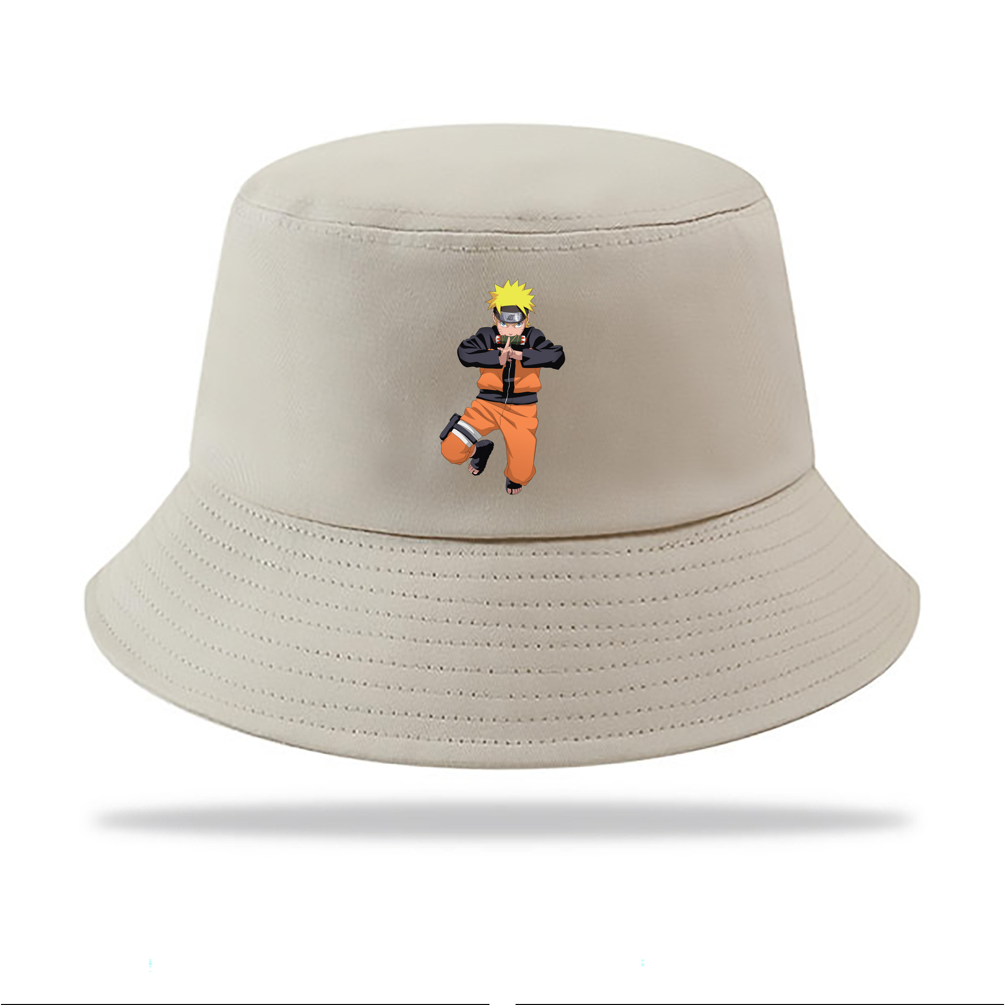 （画像用） NARUTO -ナルト- うずまき ナルト Uzumaki Naruto アウトドア日除けバケットハット
